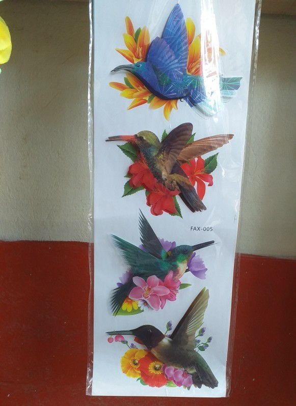 Bird stickers